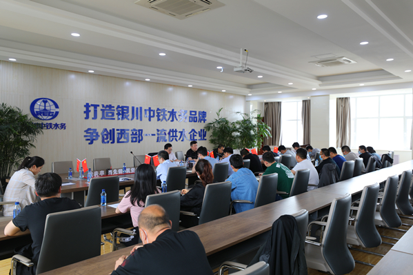 中鐵水務(wù)集團(tuán)黨委副書記、紀(jì)委書記劉占偉調(diào)研銀川西線供水項(xiàng)目召開(kāi)廉潔提醒座談會(huì)